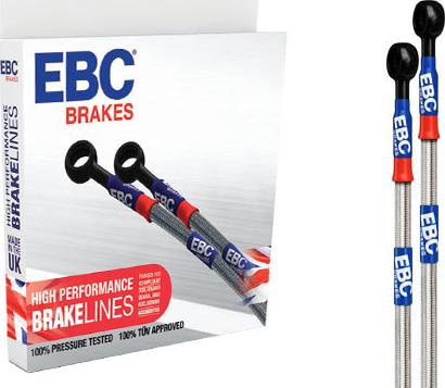 EBC Brakes BLA2002-4L - Augstas veiktspējas bremžu šļūteņu komplekts adetalas.lv