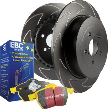 EBC Brakes PD18KF133 - Augstas veiktspējas bremžu komplekts adetalas.lv