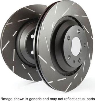 EBC Brakes USR228 - Bremžu diski adetalas.lv