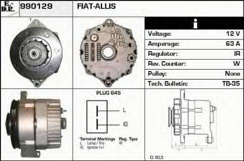 EDR 990129 - Ģenerators adetalas.lv