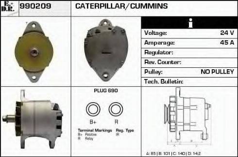 EDR 990209 - Ģenerators adetalas.lv