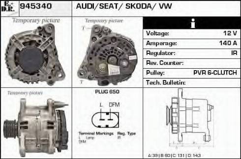 EDR 945340 - Ģenerators adetalas.lv