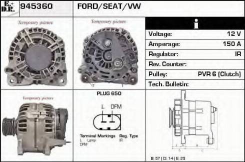 EDR 945360 - Ģenerators adetalas.lv