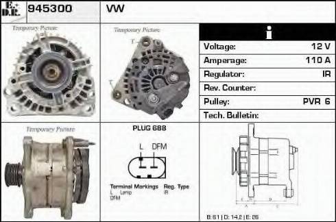 EDR 945300 - Ģenerators adetalas.lv