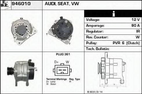 EDR 946010 - Ģenerators adetalas.lv