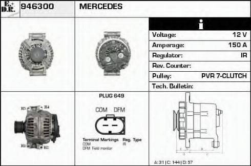 EDR 946300 - Ģenerators adetalas.lv