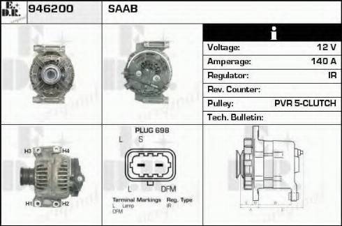 EDR 946200 - Ģenerators adetalas.lv