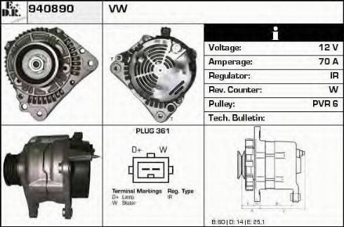 EDR 940890 - Ģenerators adetalas.lv