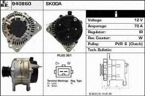 EDR 940860 - Ģenerators adetalas.lv