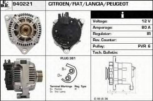 EDR 940221 - Ģenerators adetalas.lv