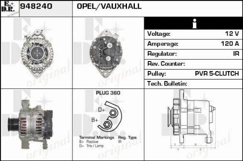 EDR 948240 - Ģenerators adetalas.lv