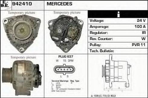 EDR 942410 - Ģenerators adetalas.lv