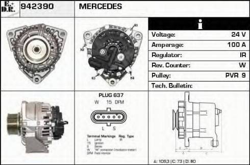 EDR 942390 - Ģenerators adetalas.lv