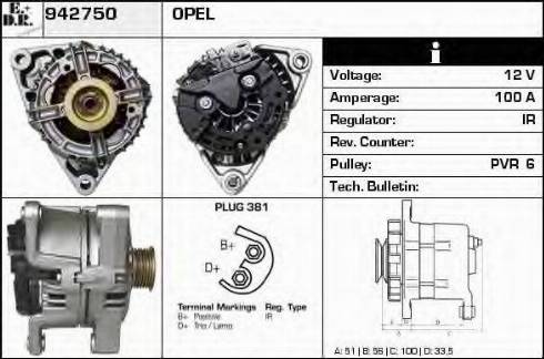 EDR 942750 - Ģenerators adetalas.lv