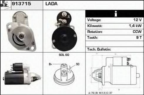 EDR 913715 - Starteris adetalas.lv