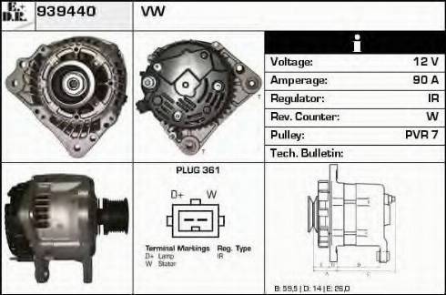 EDR 939440 - Ģenerators adetalas.lv