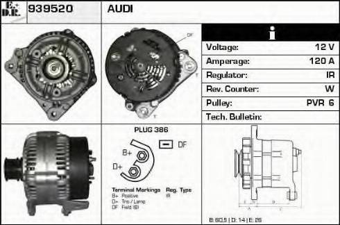 EDR 939520 - Ģenerators adetalas.lv