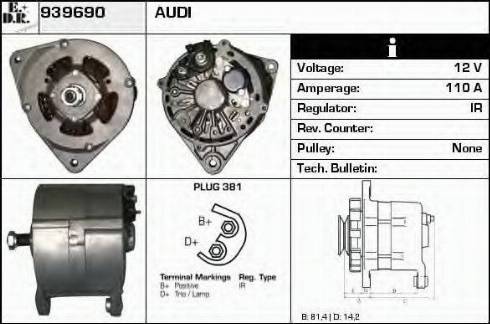 EDR 939690 - Ģenerators adetalas.lv