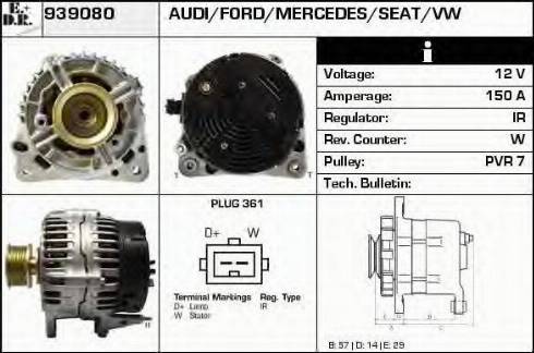 EDR 939080 - Ģenerators adetalas.lv