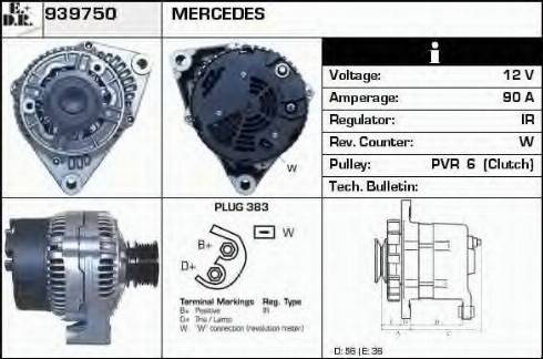 EDR 939750 - Ģenerators adetalas.lv