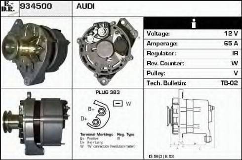 EDR 934500 - Ģenerators adetalas.lv