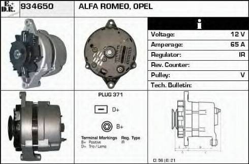 EDR 934650 - Ģenerators adetalas.lv