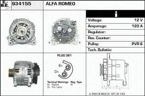 EDR 934155 - Ģenerators adetalas.lv