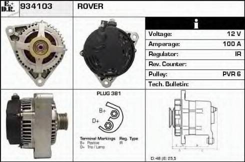 EDR 934103 - Ģenerators adetalas.lv