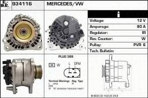 EDR 934116 - Ģenerators adetalas.lv