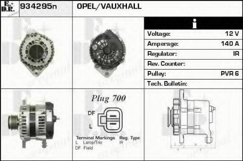 EDR 934295N - Ģenerators adetalas.lv