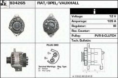 EDR 934265 - Ģenerators adetalas.lv