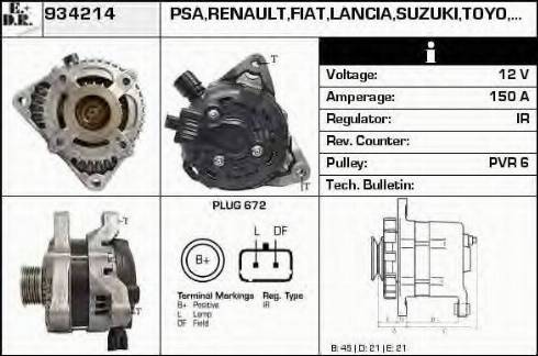 EDR 934214 - Ģenerators adetalas.lv