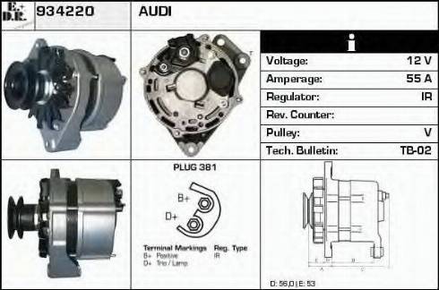 EDR 934220 - Ģenerators adetalas.lv