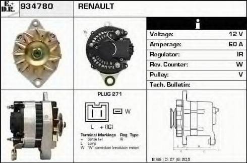 EDR 934780 - Ģenerators adetalas.lv