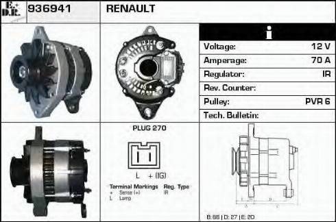 EDR 936941 - Ģenerators adetalas.lv