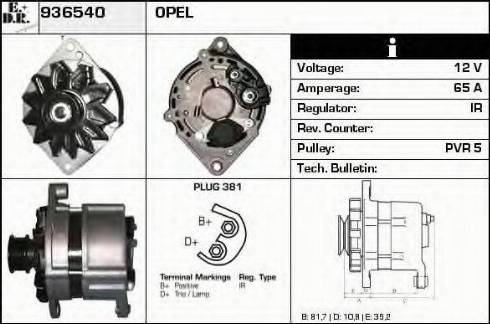 EDR 936540 - Ģenerators adetalas.lv