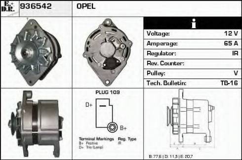 EDR 936542 - Ģenerators adetalas.lv