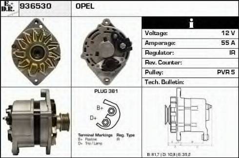 EDR 936530 - Ģenerators adetalas.lv