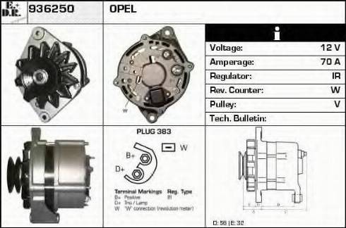 EDR 936250 - Ģenerators adetalas.lv