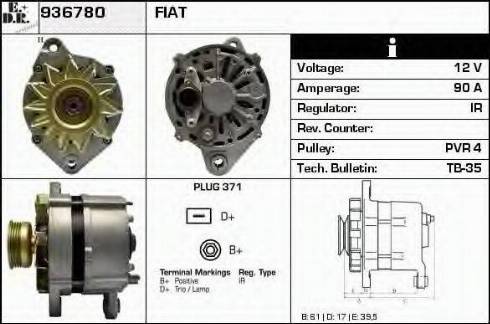 EDR 936780 - Ģenerators adetalas.lv