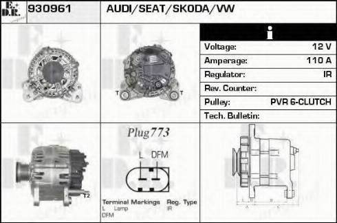 EDR 930961 - Ģenerators adetalas.lv