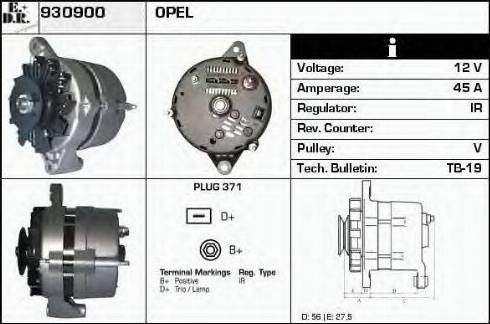 EDR 930900 - Ģenerators adetalas.lv