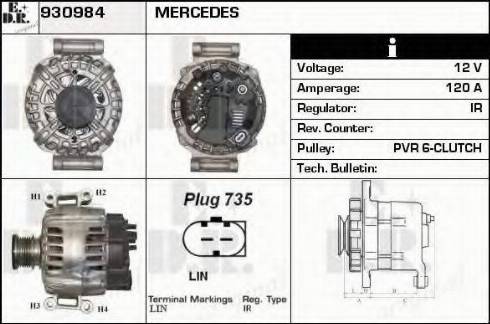 EDR 930984 - Ģenerators adetalas.lv