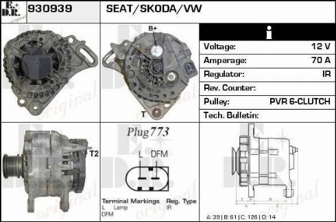 EDR 930939 - Ģenerators adetalas.lv