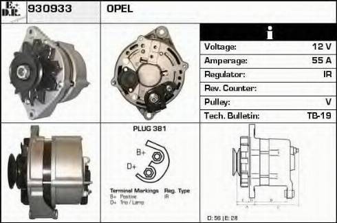 EDR 930933 - Ģenerators adetalas.lv