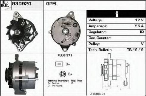 EDR 930920 - Ģenerators adetalas.lv