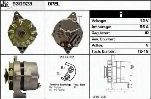 EDR 930923 - Ģenerators adetalas.lv