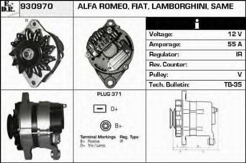 EDR 930970 - Ģenerators adetalas.lv