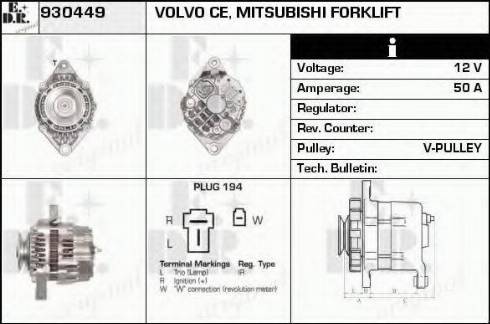 EDR 930449 - Ģenerators adetalas.lv