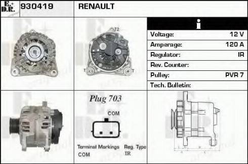 EDR 930419 - Ģenerators adetalas.lv